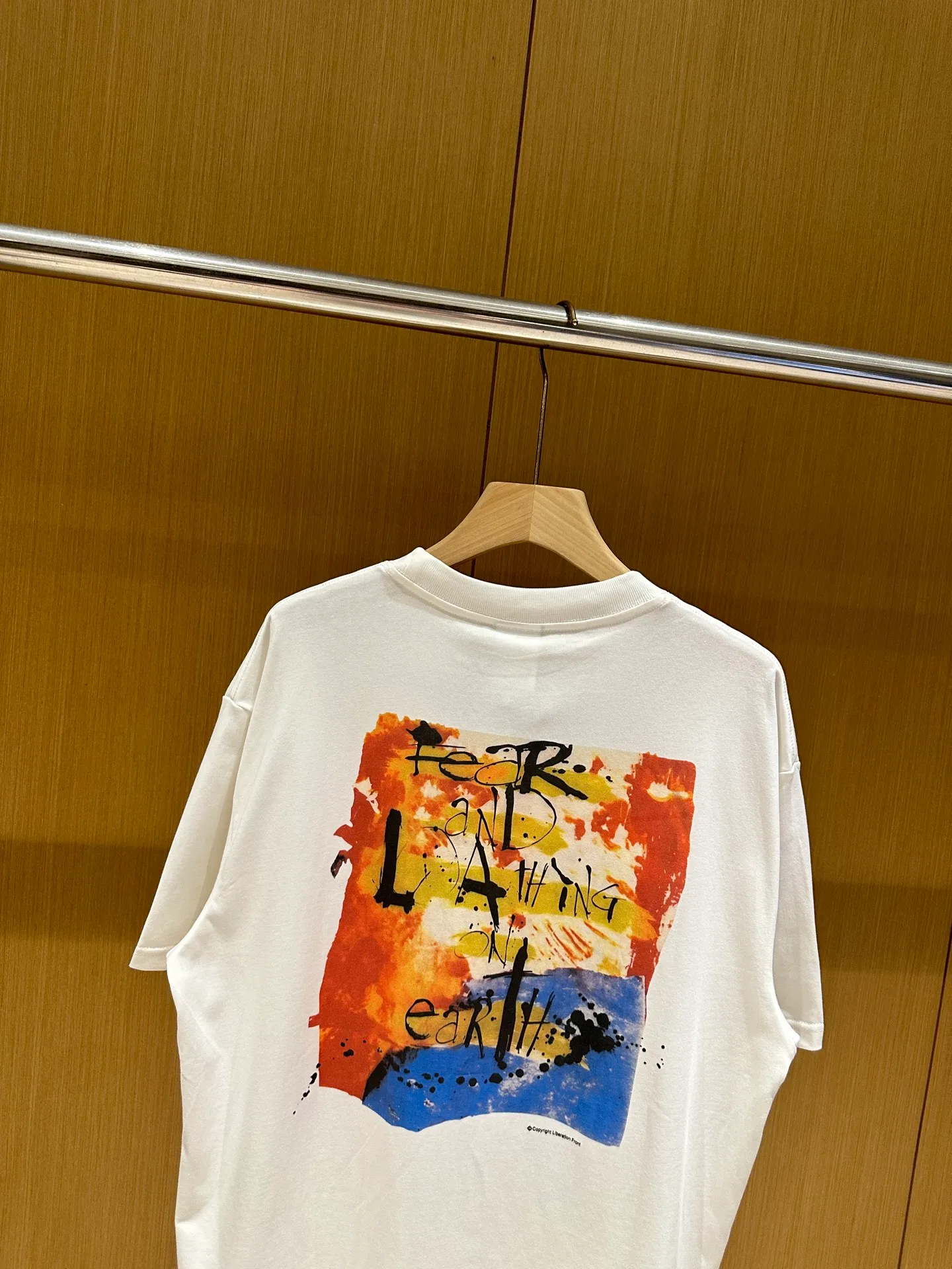 🧸Saint Michael clown print American casual summer retro pure cotton short-sleeved men's and women's loose trendy brand T-shirt p130 Style number: 023-1 Size: M-XL Exclusively pattern-matched, custom-woven and dyed 260g fabric, threads are dyed in the same vat with zero color difference, different from the market currency, welcome to compare OS loose large version, same style for men and women, fat or thin can be controlled at will